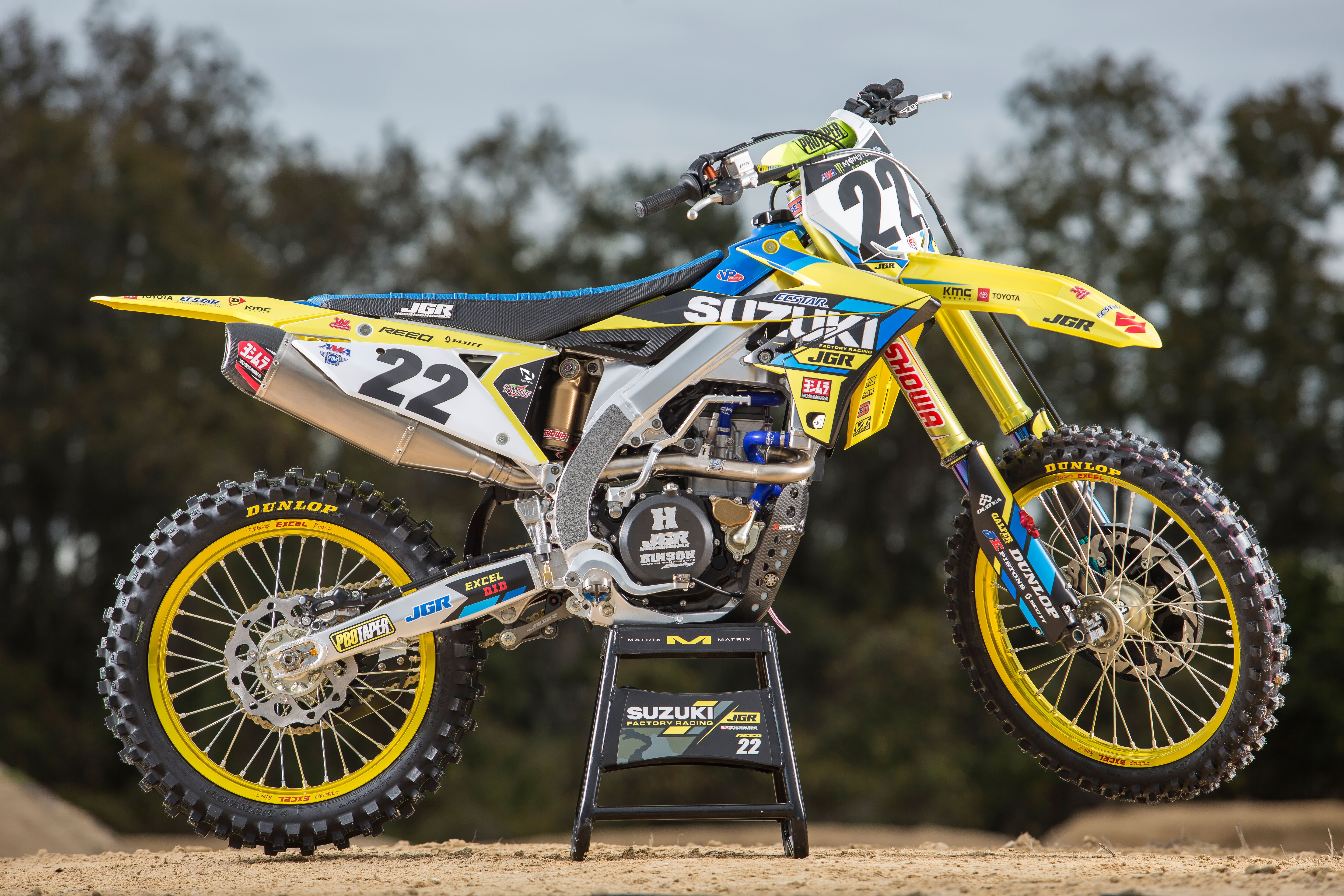 An Inside Look at Chad Reed's 2019 Factory Suzuki RM-Z450